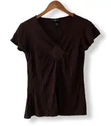 Style & Co brown t-shirt