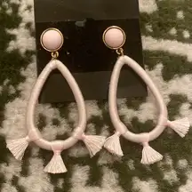 Blush Sugarfix Statement Earrings