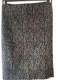 Ann Taylor LOFT‎ Knee Length Foliage Pencil Skirt Women's Size 0