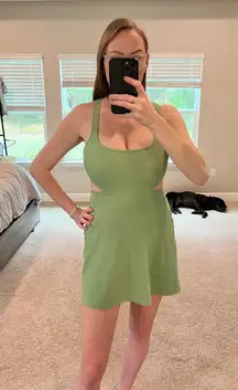 Abercrombie Light Green Athletic Travel Dress Small