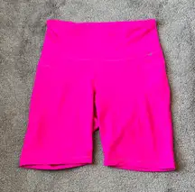 Old Navy Active Pink Powersoft Bike Gym Shorts SIZE L
