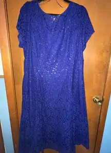 New SLNY formal sequin dress size 20W