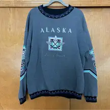 Vintage Alaska Arctic Adventure Alpine Rangers Crewneck Sweatshirt