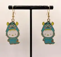 INC Monsters  sully hello kitty earrings