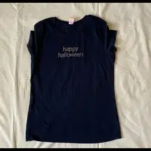 Women’s Black Sequined Halloween T-shirt