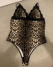 Hazel Boutique Cheetah print Bodysuit