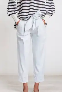 Apiece Apart Bendita Tie-Waist Pleated Pants 6