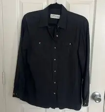 *VINTAGE* Orvis 100% Silk Button Up shirt