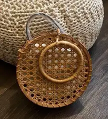 Wooden Circle Bag