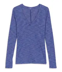 Lululemon V-Neck Long Sleeve Top‎ Size 4