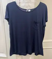 DIVIDED h&m Blue shirt with pocket Size Large