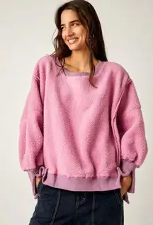 NWOT /We The Free Cozy Camden Sweatshirt in Moonlight Mauve