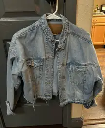 Jean Jacket Cropped