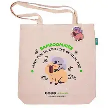 Capybara Canvas Tote Bag