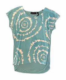 INC Hi-Lo Cap Sleeve Blouse