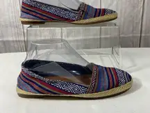 Lucky Brand  Aztec Flat Espadrille Loafers Women’s Size 38 / 8 New Without Box