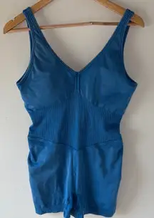 JoyLab Washed Blue Romper