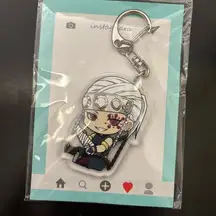 NEW Chibi Demon Slayer Tengen Uzui Keychain Charm