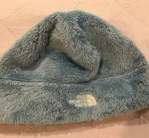 The North Face Light Blue Fleece Denali Beanie Hat