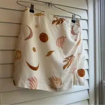 the Label Cream Skirt