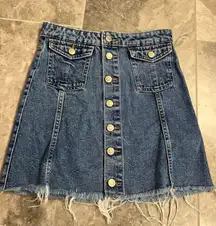 Jean Skirt