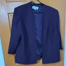 Karen Millen Purple Blazer Tailored Suit Jacket