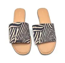 American Eagle Ouftitters Womens Animal Print Sandal Slide Sz 7