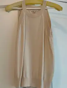 Cream tank top worn once. Size XS