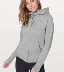 Women’s Lululemon Scuba Hoodie Heathered Core Light Grey