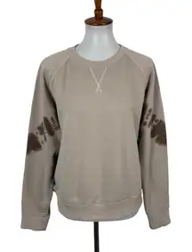 Richer Poorer Beige Tie Dye Pullover Sweatshirt Crewneck Casual Cozy Medium
