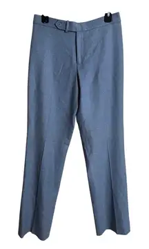 Ralph Lauren Black Label  100% Wool Trouser Pants Blue Womans 8