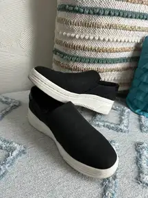 Black Slip Ons