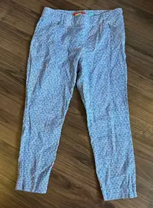 Anthropologie Cartonnier Charlie Trousers with a seashell print 10