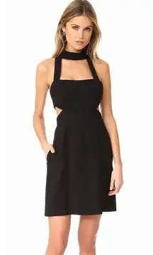 JILL STUART Black Cutout Mini Dress Size 2