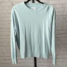 Good Life Light Blue Crew Neck Sweater Medium