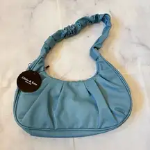 #28 NWT Olivia & Kate Blue Shoulder Bag