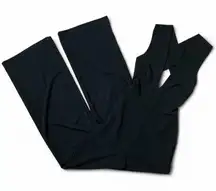 NWT Lulus Black Crisscross Back Wide Leg Jumpsuit Women's Size XS