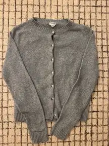 Grey Cardigan Kimchi Blue