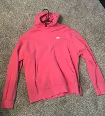 pink nike hoodie