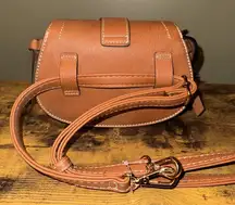 NWT Rachel Zoe Edessi Vegan Leather Crossbody Belt Bag Adjustable Strap - Brown
