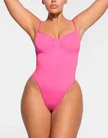 SKIMS  NEW seamless sculpt brief bodysuit limited edition Pink Size 4xl/5xl