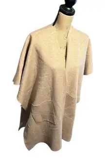 Tan Rachal Zoe duster cardigan. Open front with pockets. EUC.