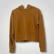 Mustard Corduroy Hoodie