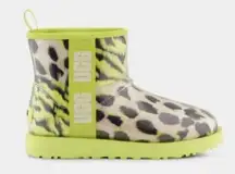 UGG Women's  Classic Clear Mini Animalia Boots Size 6 #1135750