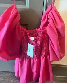 Pink shirt from boutique—never worn! NWT