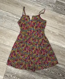 Arizona Jean Co Sz XS Adorable Floral Romper Sleeveless