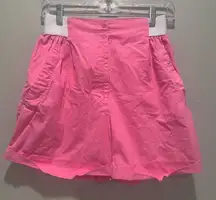 Jaclyn Smith Vintage Pink High Waisted Shorts 26” Waist Retro Barbie
