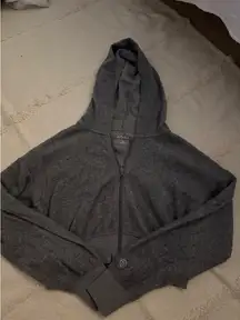 Gilly Hicks Cropped Hoodie Zip-Up