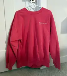 Pretty little thing red sweatshirt