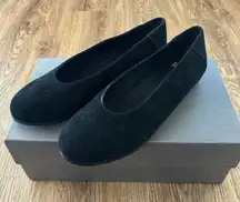 EILEEN FISHER black flats slip on shoes women’s 8 new